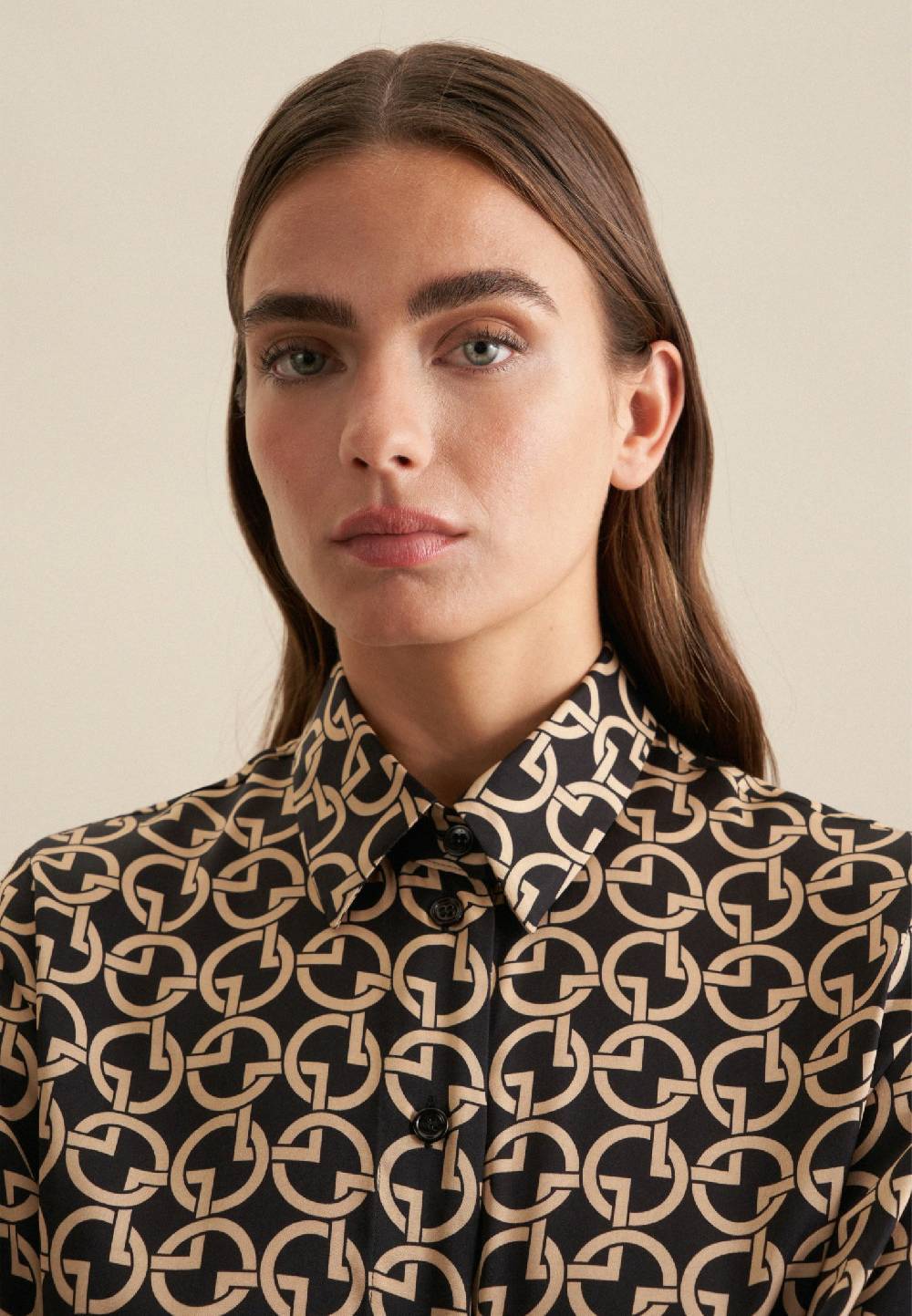 Studio Seidensticker Satin Hemdbluse