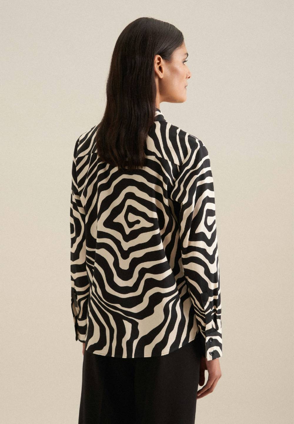 Studio Seidensticker Satin Hemdbluse