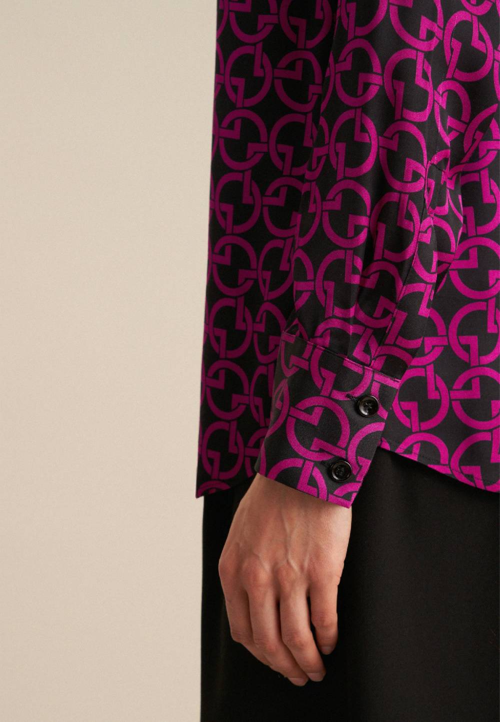 Studio Seidensticker Satin Hemdbluse