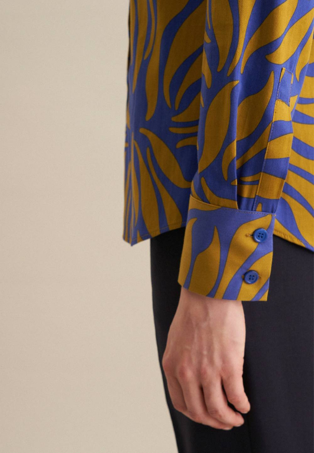 Studio Seidensticker Satin Hemdbluse