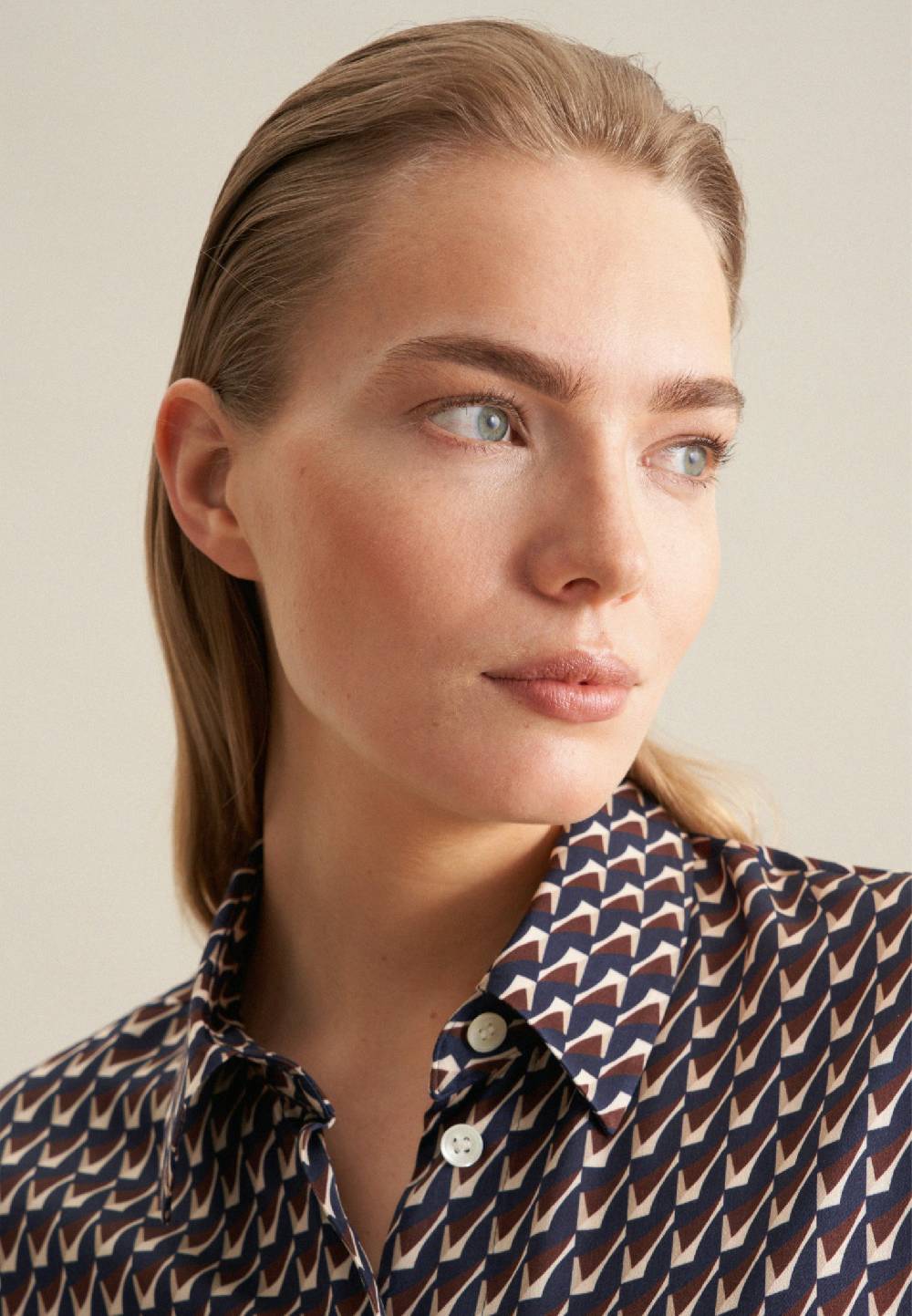 Studio Seidensticker Satin Hemdbluse