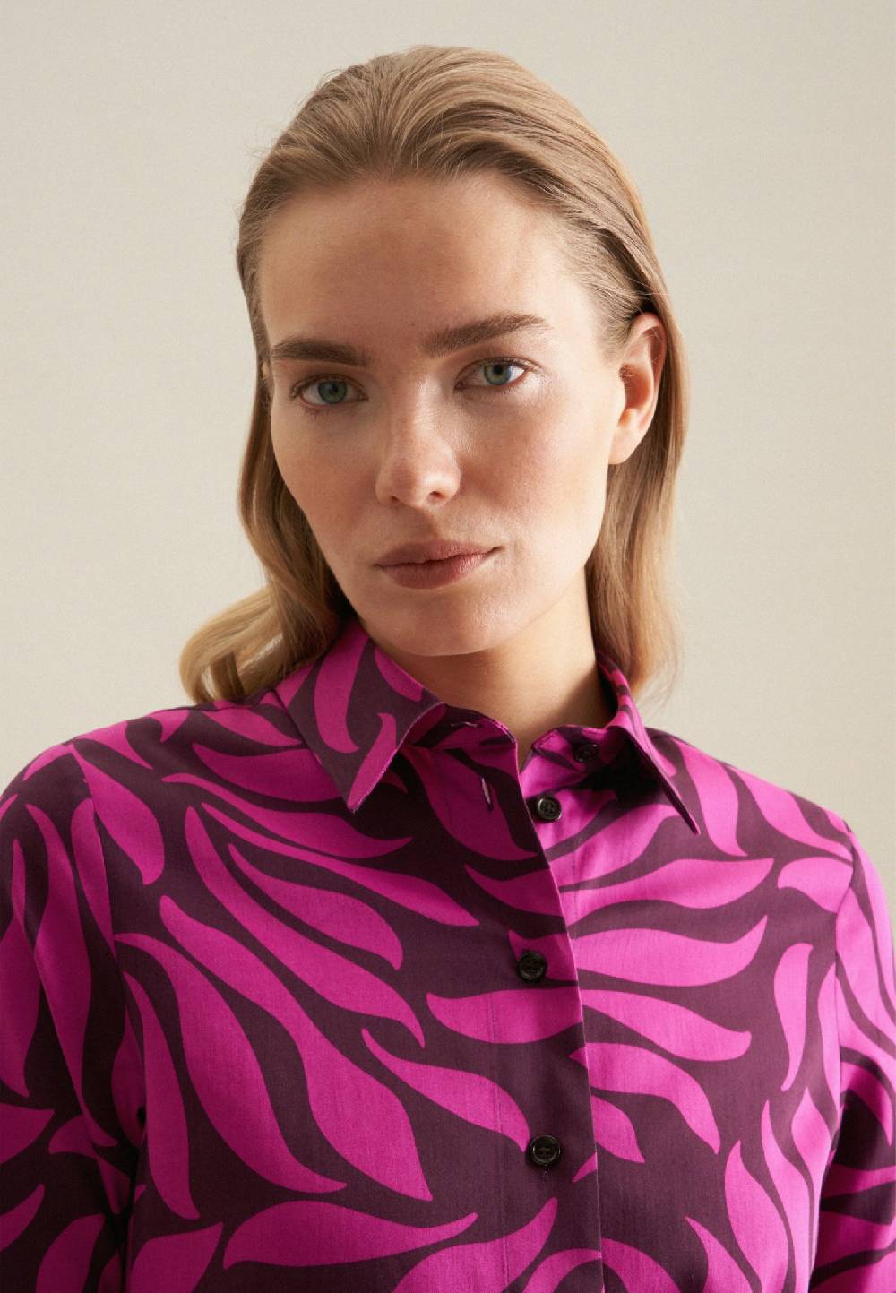 Studio Seidensticker Satin Hemdbluse