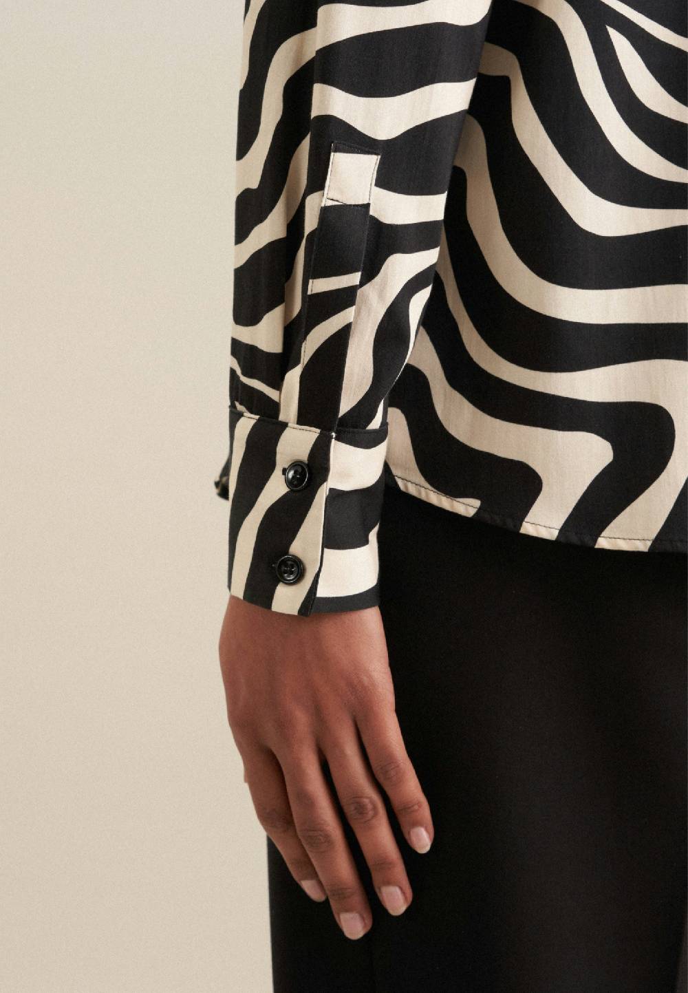 Studio Seidensticker Satin Hemdbluse