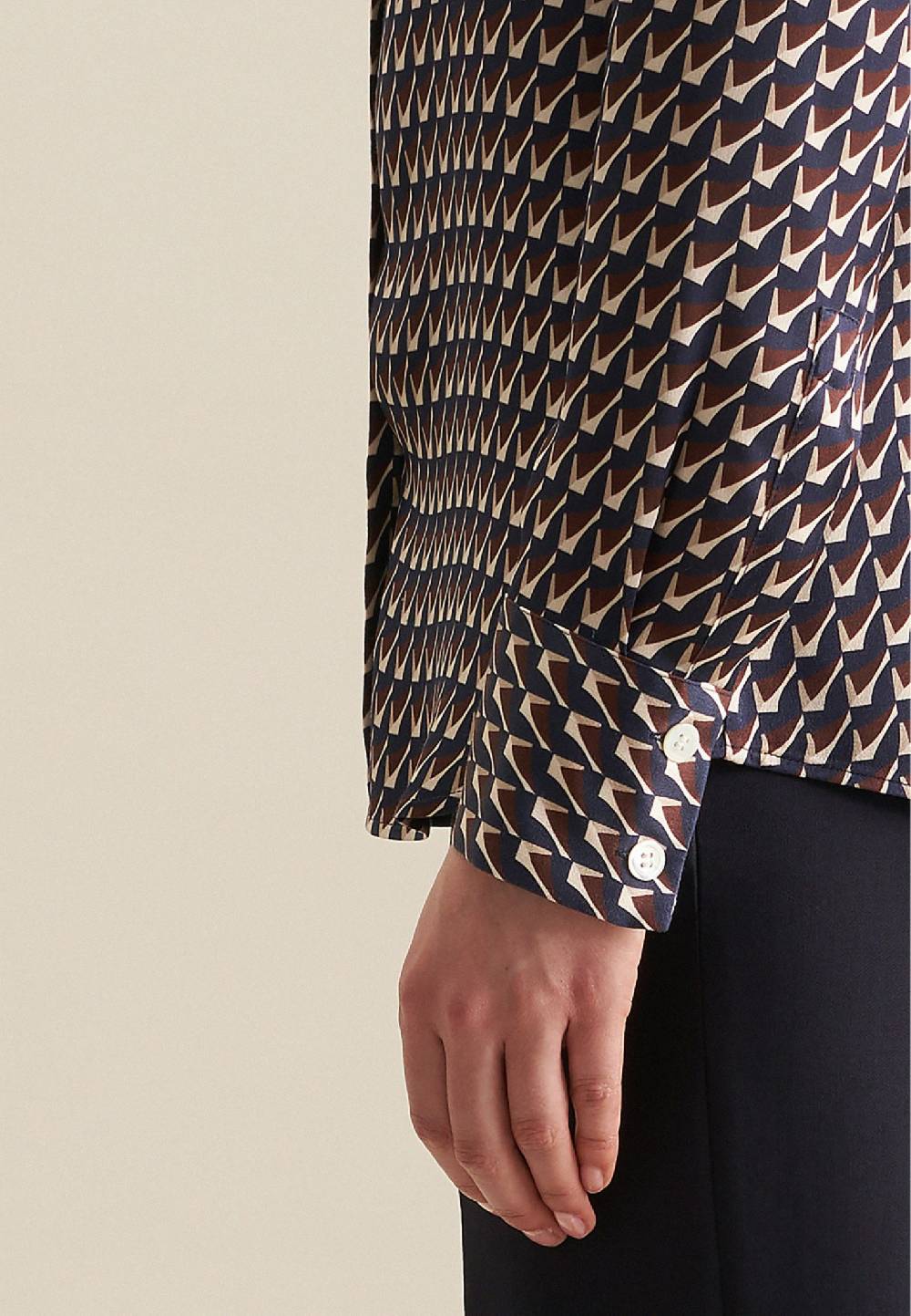 Studio Seidensticker Satin Hemdbluse