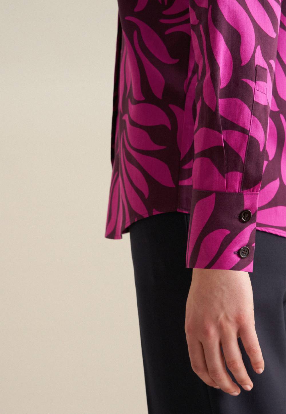 Studio Seidensticker Satin Hemdbluse