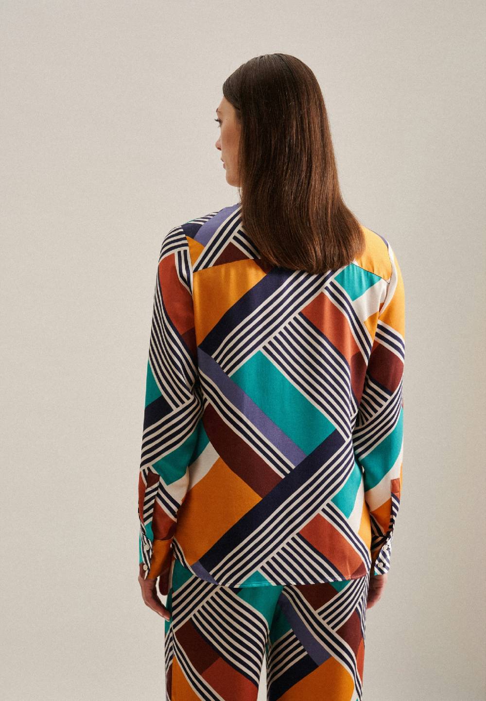 Studio Seidensticker Satin Hemdbluse