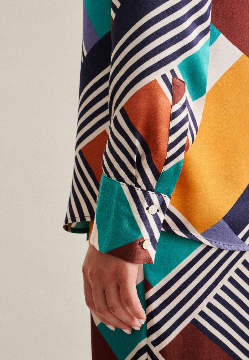 Studio Seidensticker Satin Hemdbluse