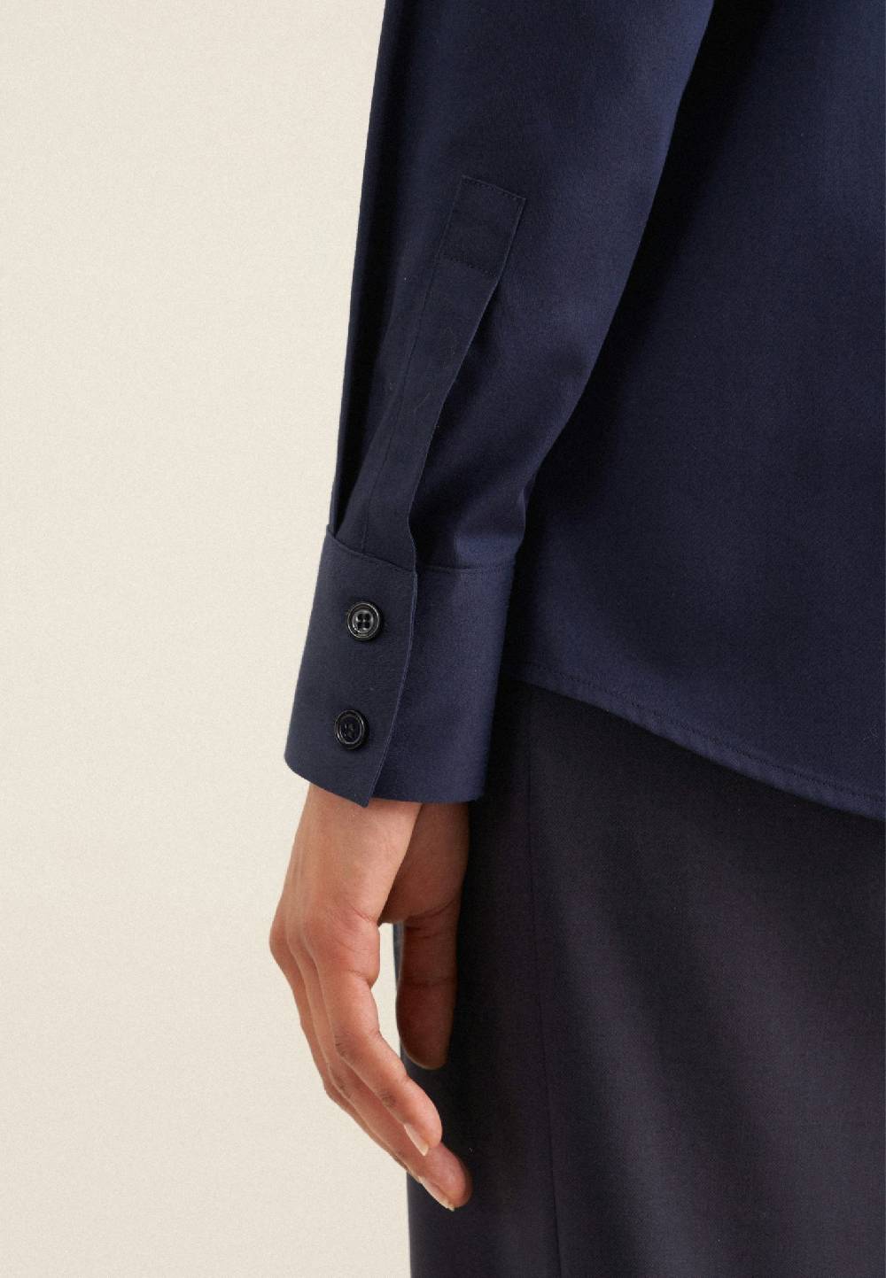 Studio Seidensticker Satin Hemdbluse