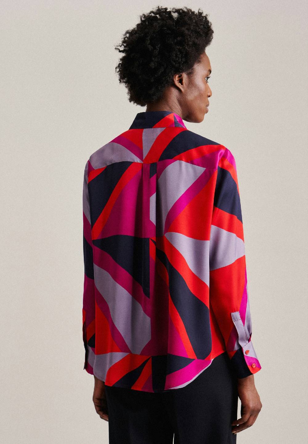 Studio Seidensticker Satin Hemdbluse