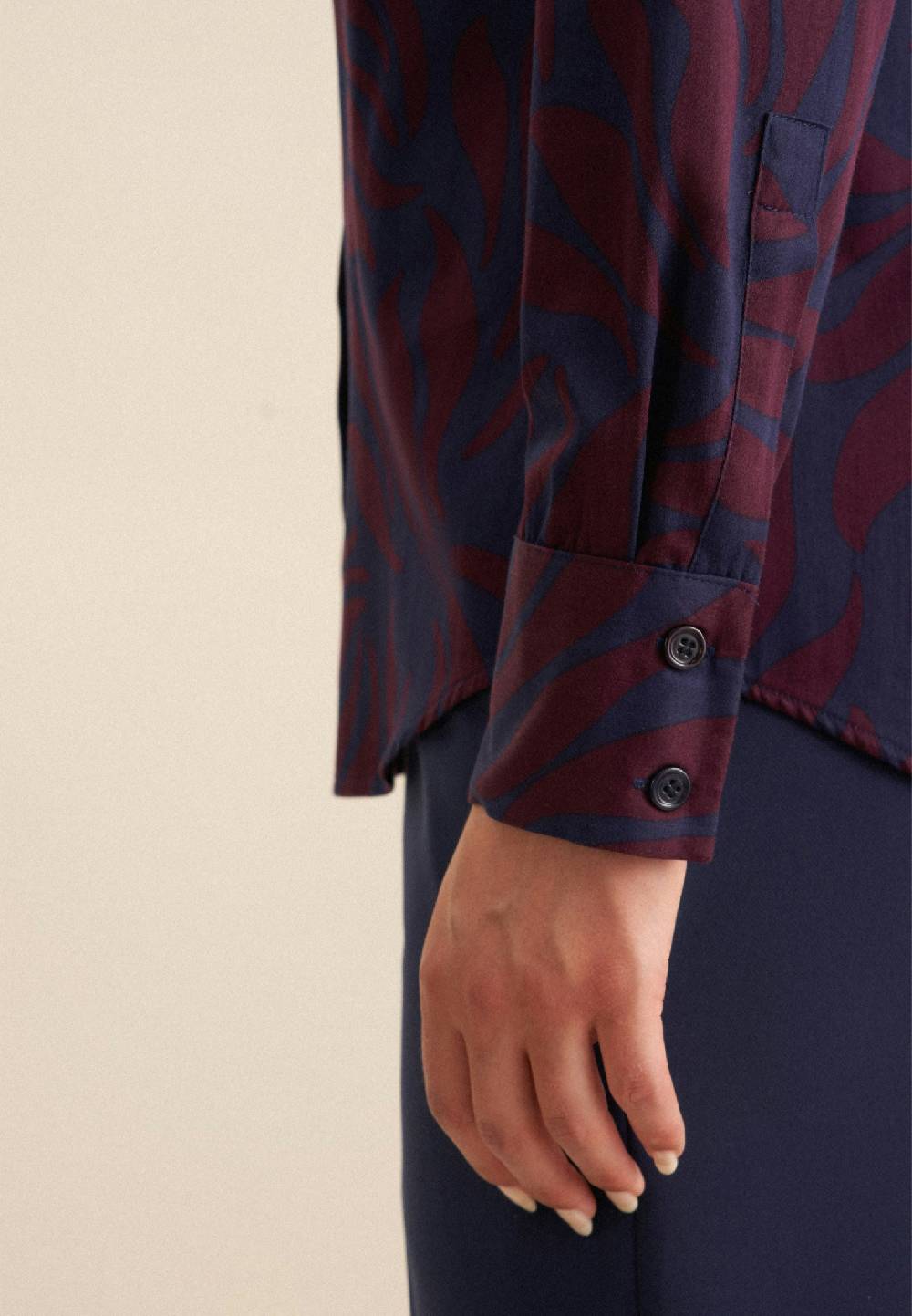 Studio Seidensticker Satin Hemdbluse