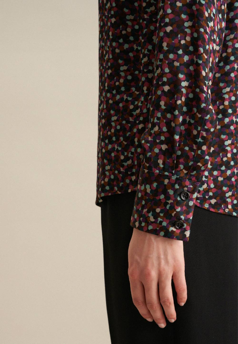 Studio Seidensticker Satin Hemdbluse