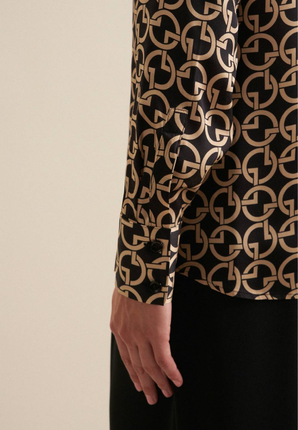 Studio Seidensticker Satin Hemdbluse