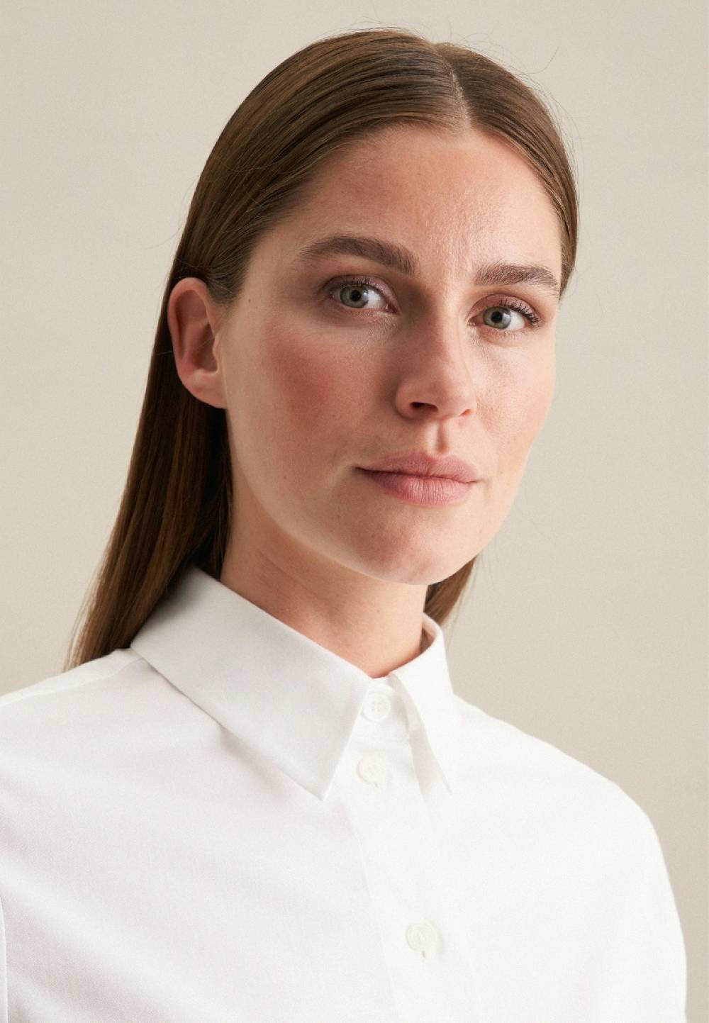 Studio Seidensticker Satin Hemdbluse