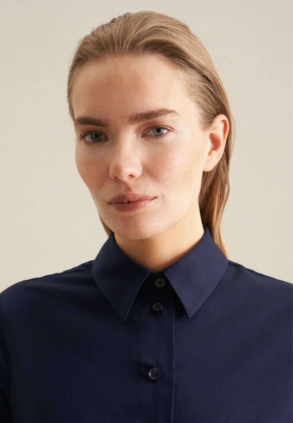 Studio Seidensticker Satin Hemdbluse