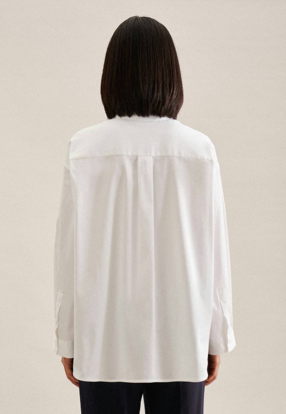 Studio Seidensticker Satin Hemdbluse