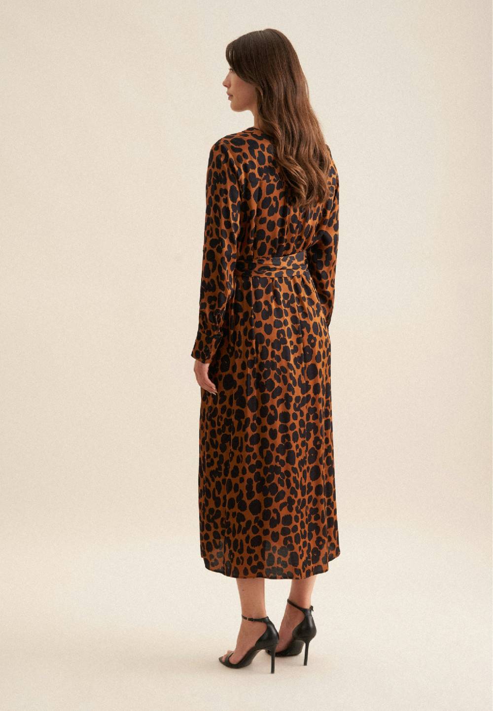 Studio Seidensticker Satin Maxi Kleid