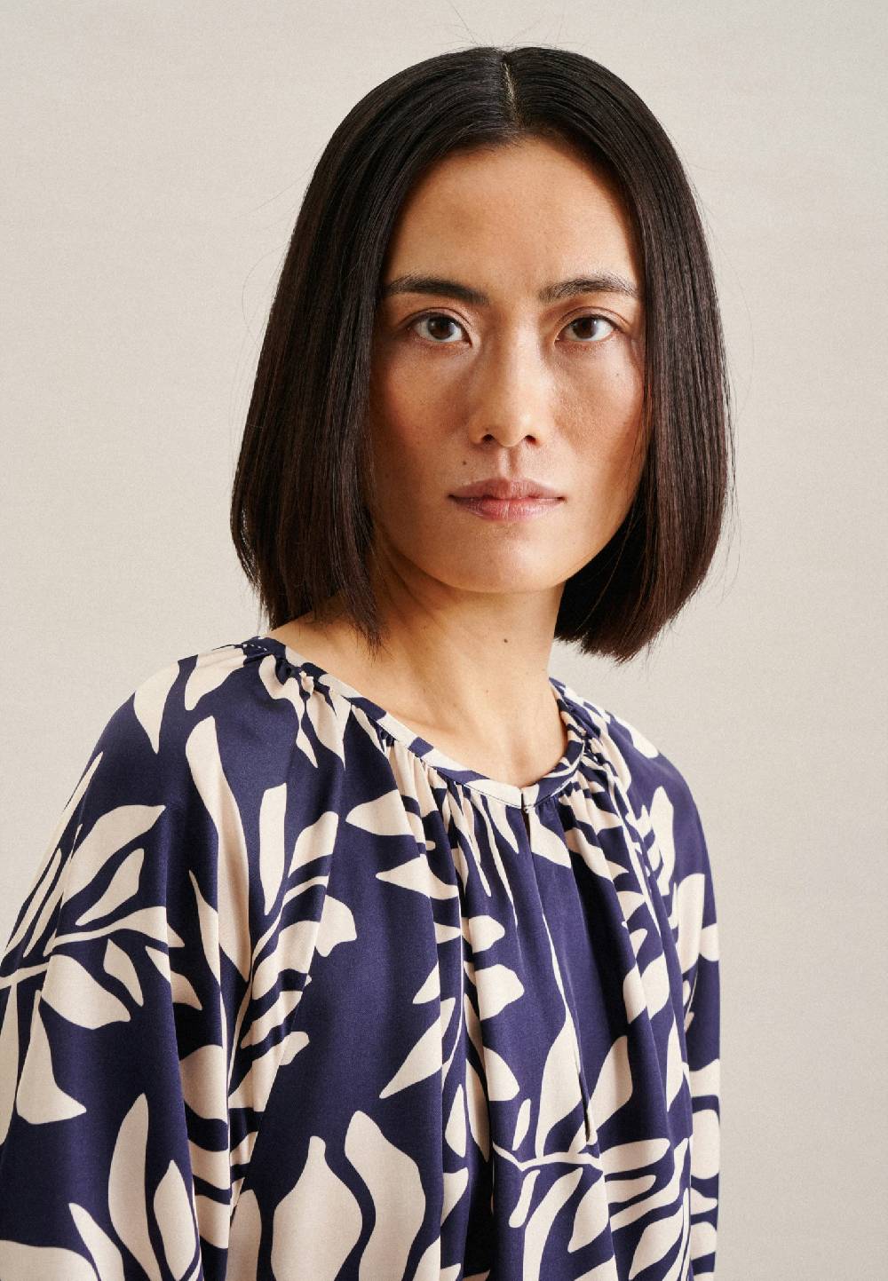 Studio Seidensticker Satin Maxi Kleid