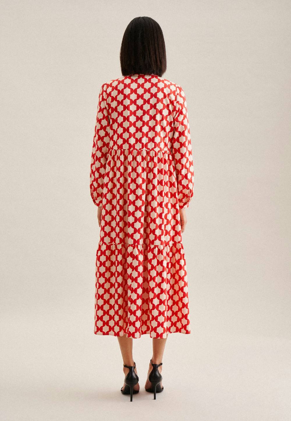 Studio Seidensticker Satin Maxi Kleid