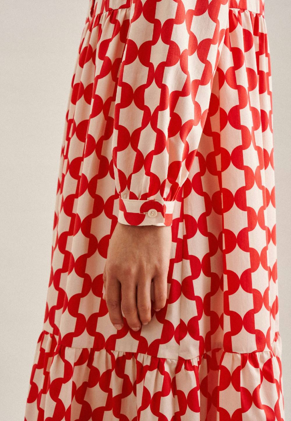 Studio Seidensticker Satin Maxi Kleid