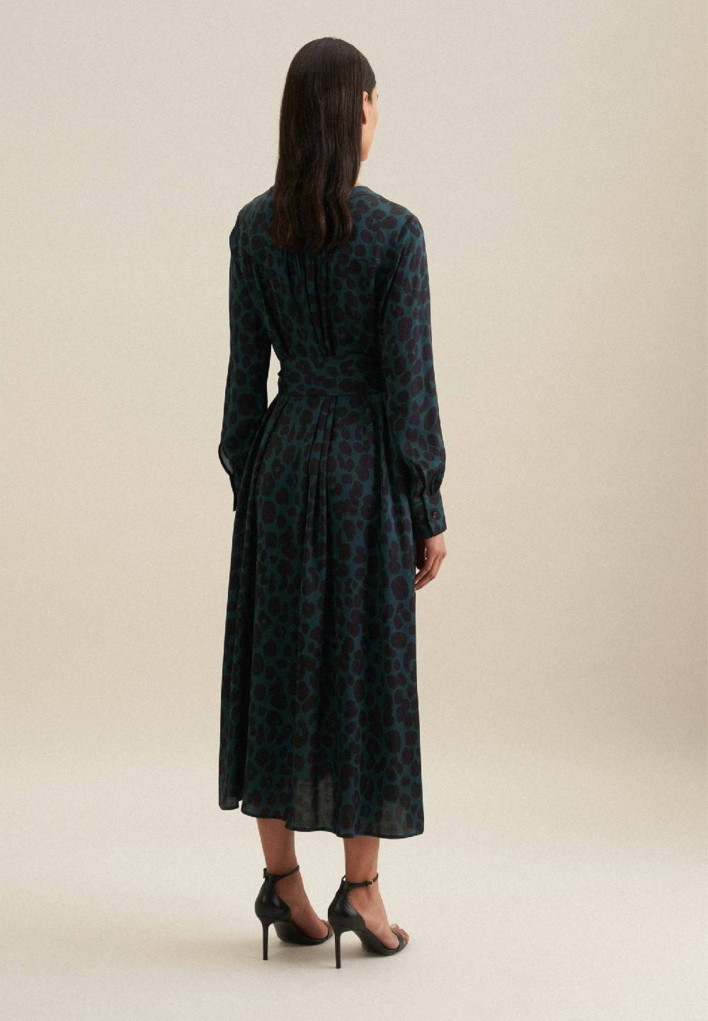 Studio Seidensticker Satin Maxi Kleid