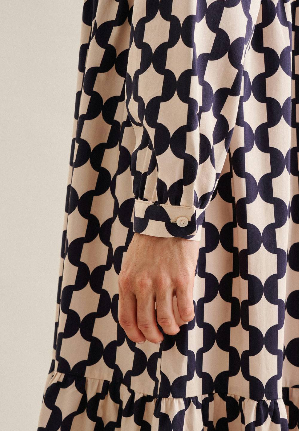 Studio Seidensticker Satin Maxi Kleid