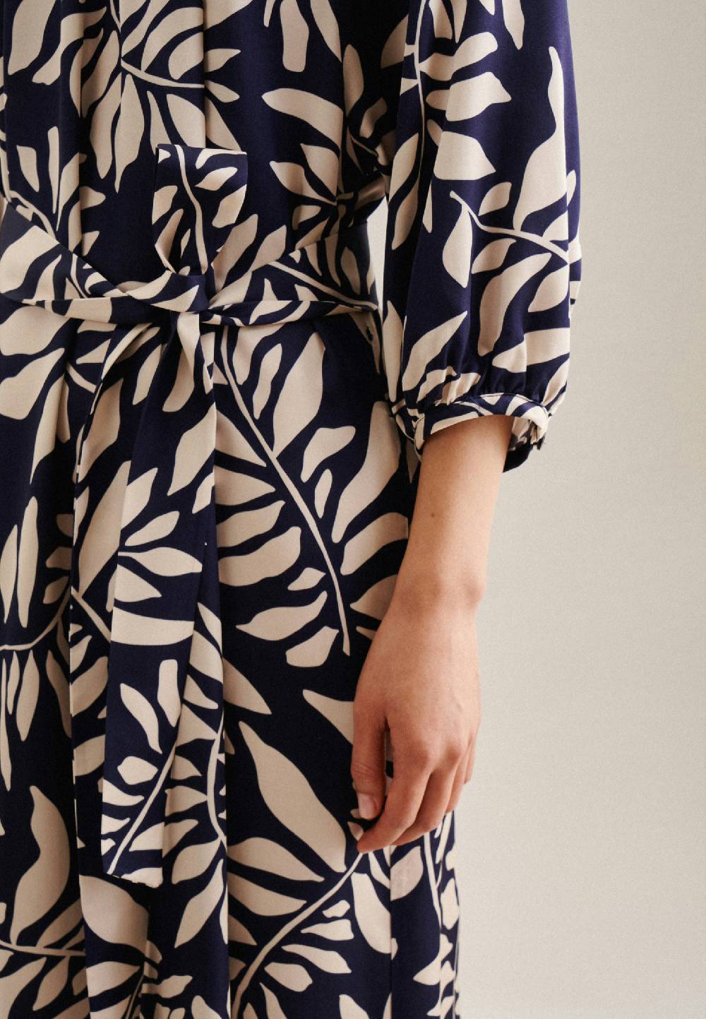 Studio Seidensticker Satin Maxi Kleid