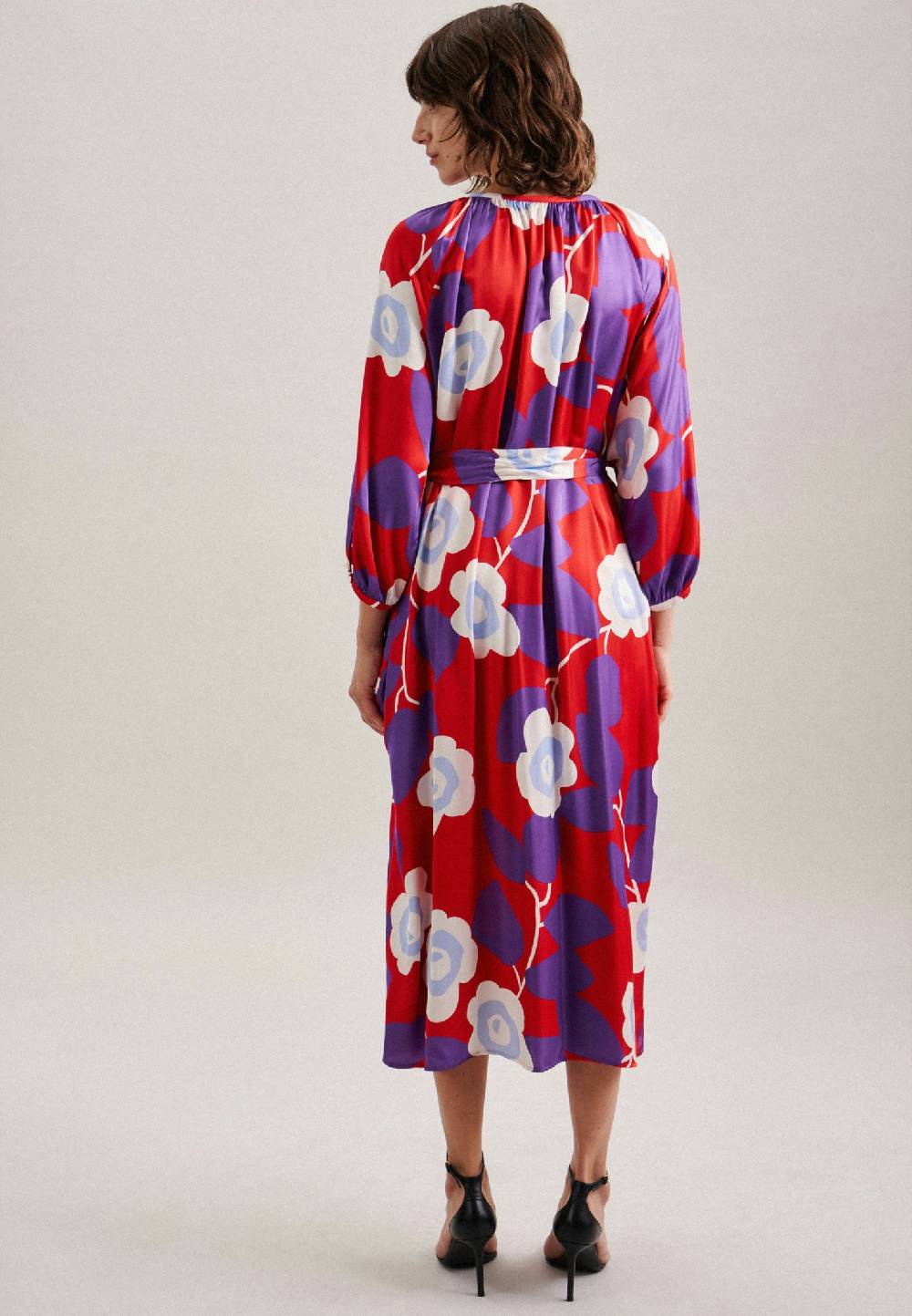 Studio Seidensticker Satin Maxi Kleid