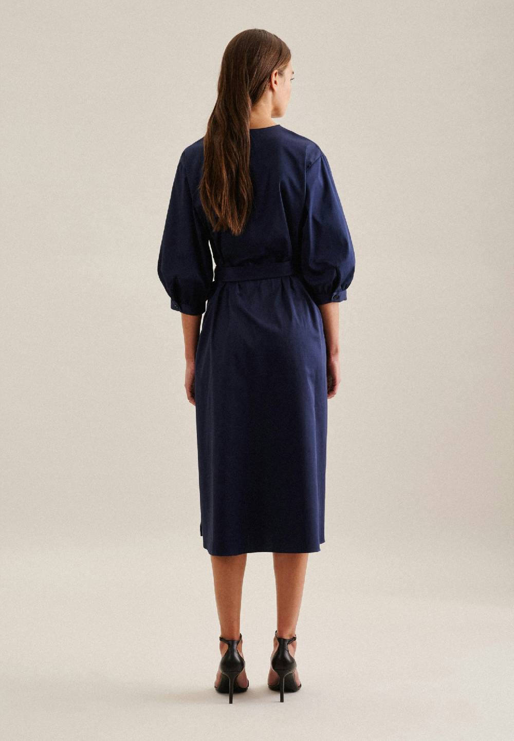 Studio Seidensticker Satin Maxi Kleid