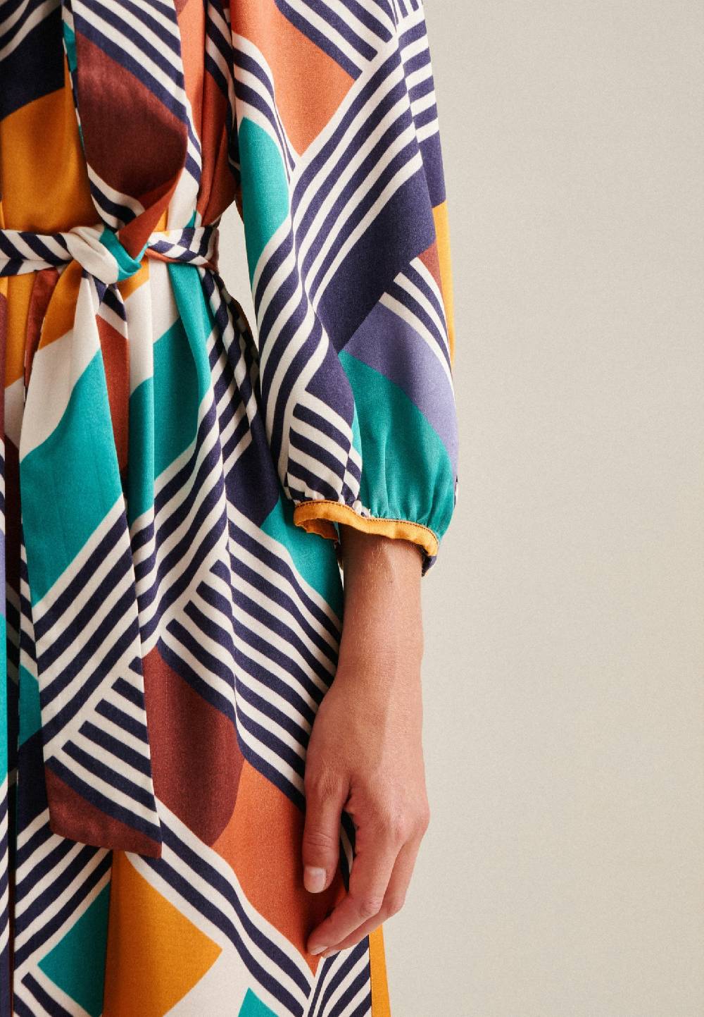 Studio Seidensticker Satin Maxi Kleid