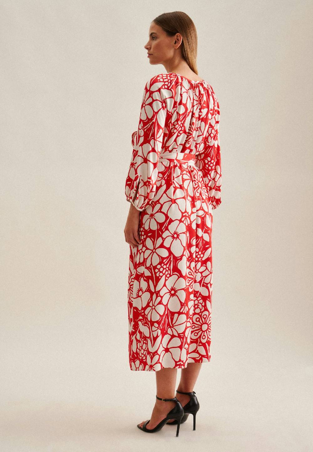 Studio Seidensticker Satin Maxi Kleid