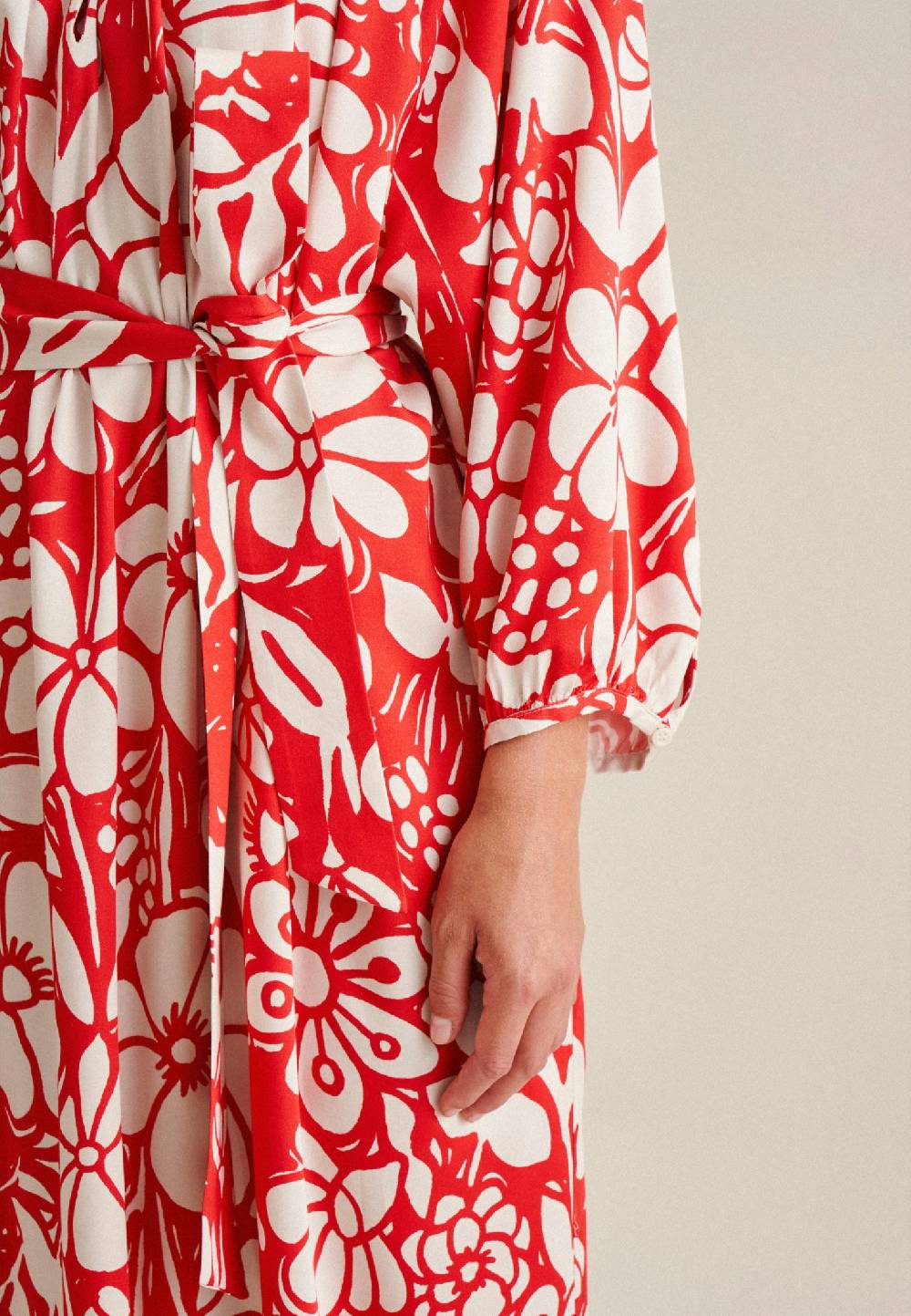 Studio Seidensticker Satin Maxi Kleid