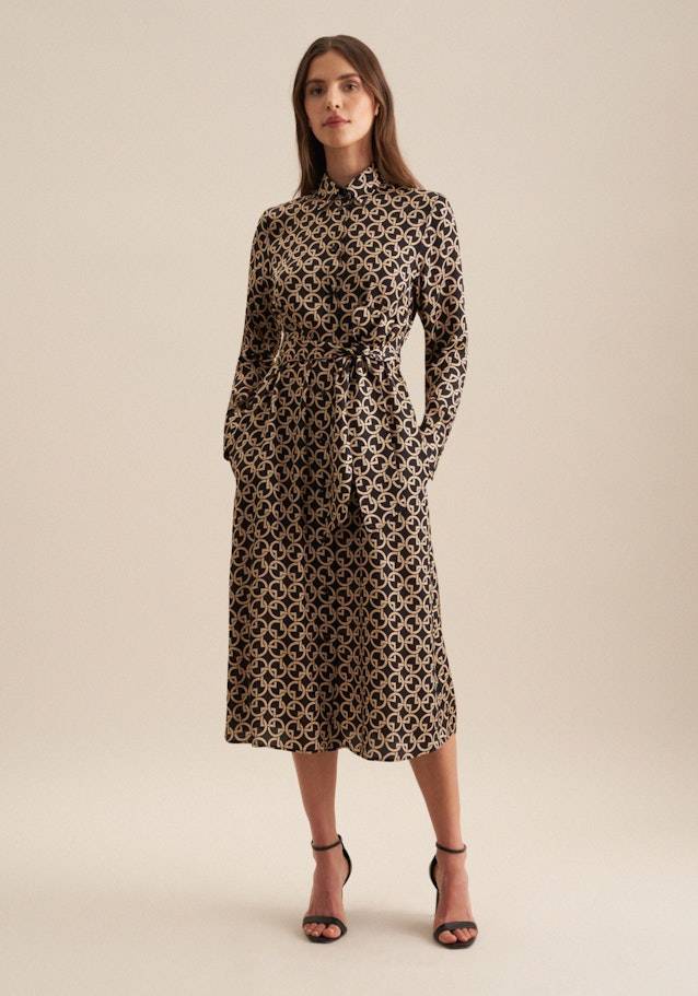 Studio Seidensticker Satin Midi Kleid