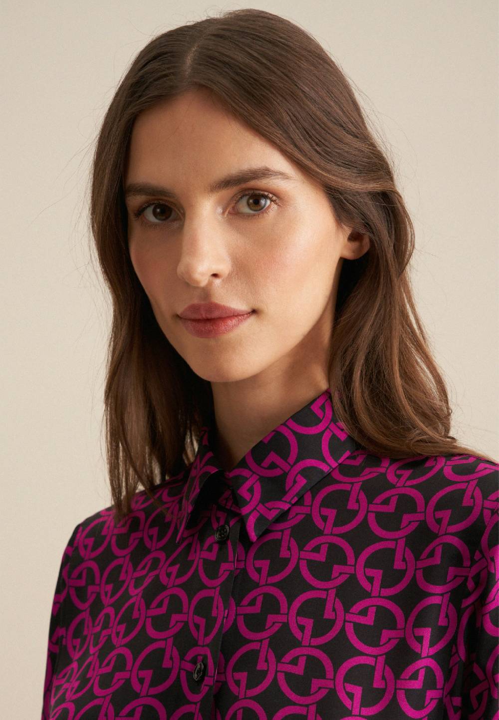 Studio Seidensticker Satin Midi Kleid