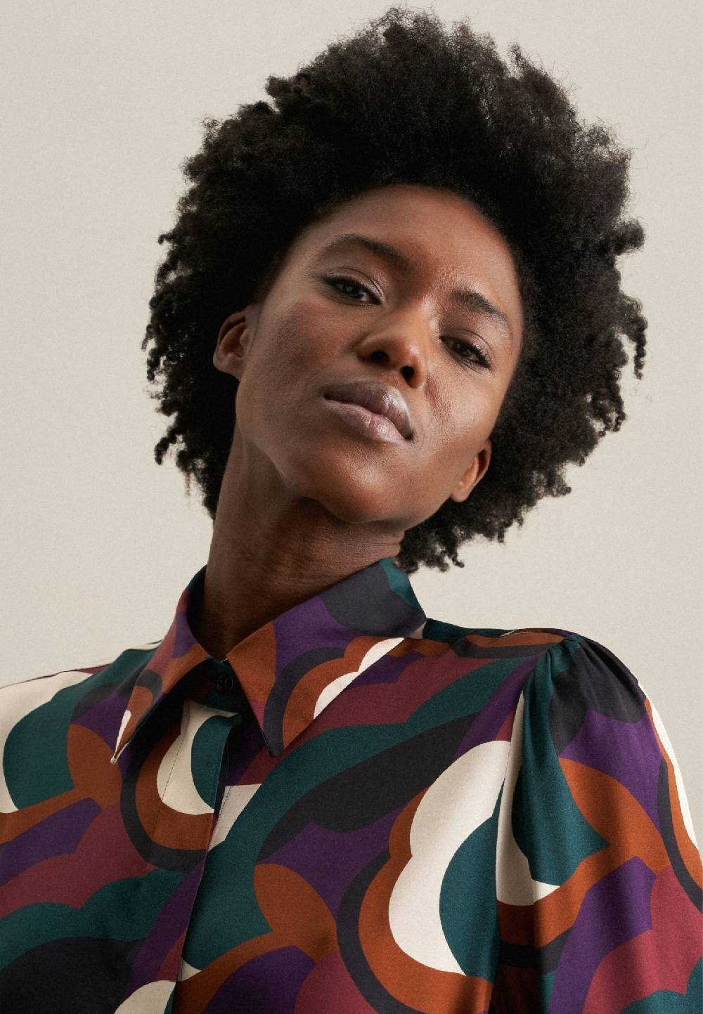 Studio Seidensticker Satin Midi Kleid