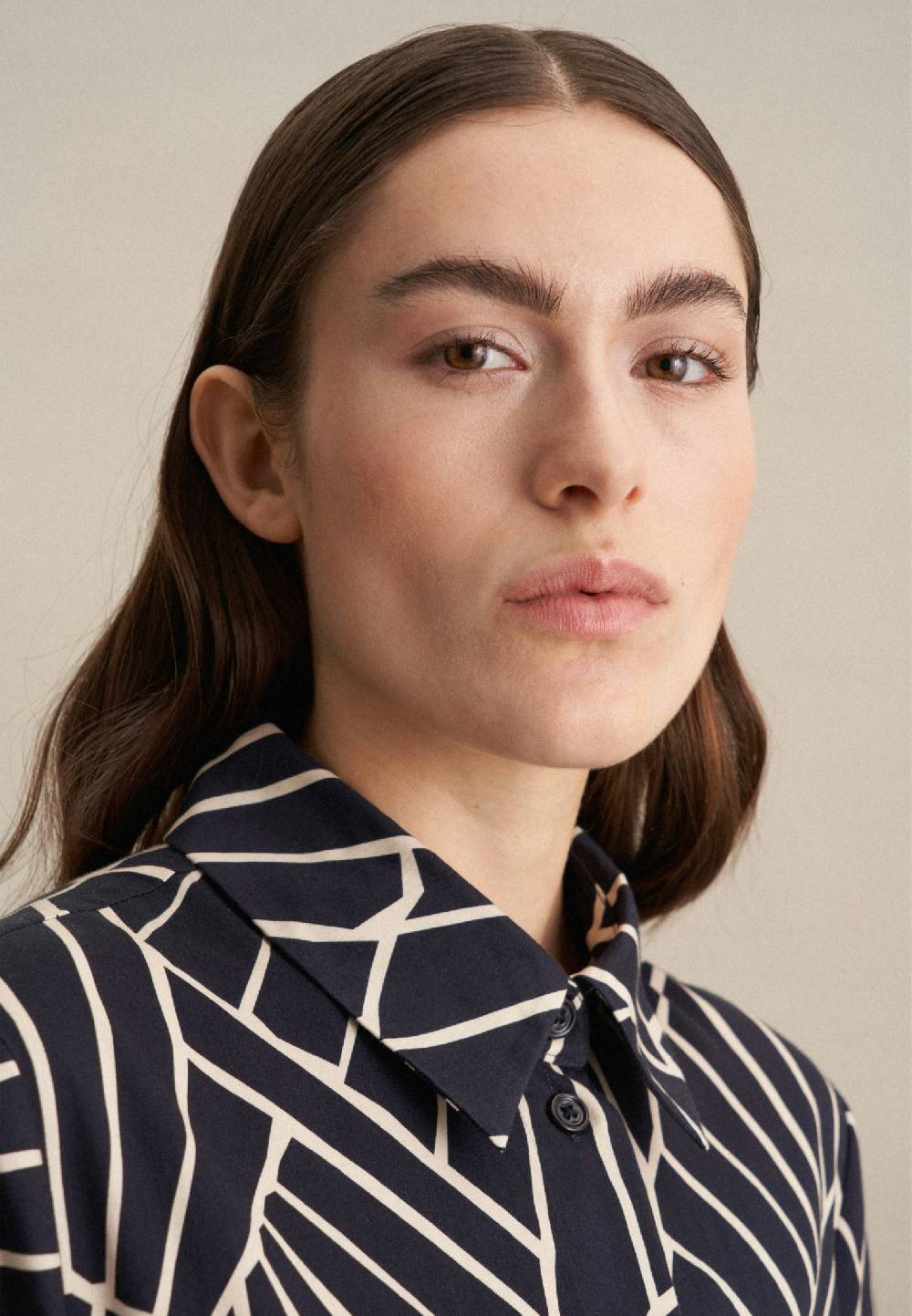 Studio Seidensticker Satin Midi Kleid