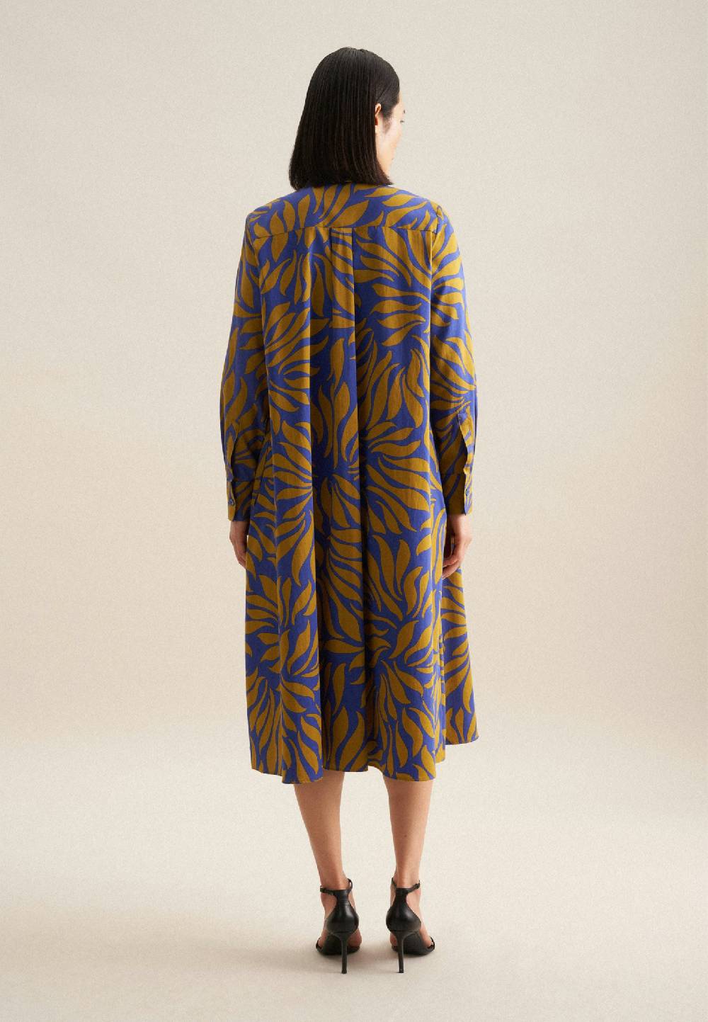 Studio Seidensticker Satin Midi Kleid