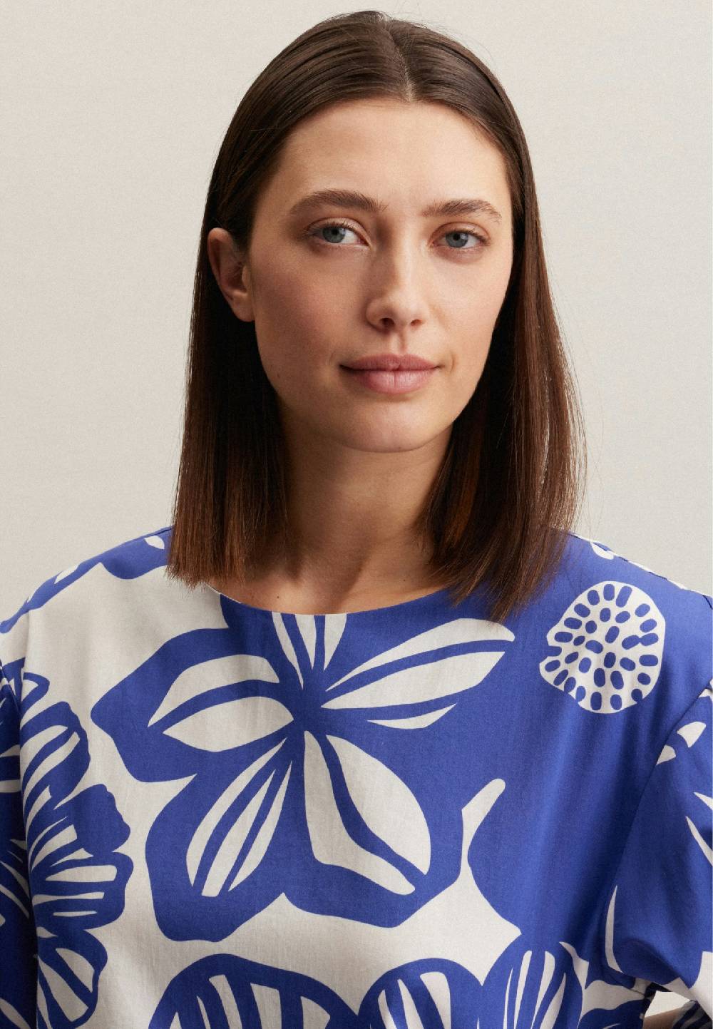 Studio Seidensticker Satin Midi Kleid