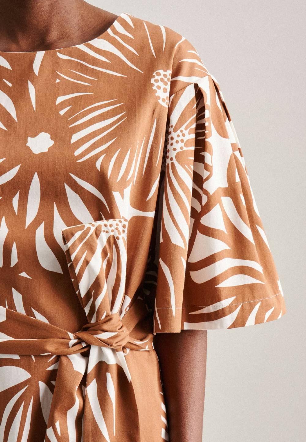 Studio Seidensticker Satin Midi Kleid