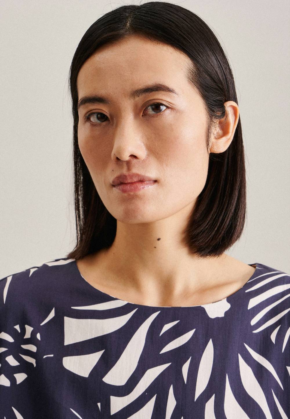 Studio Seidensticker Satin Midi Kleid