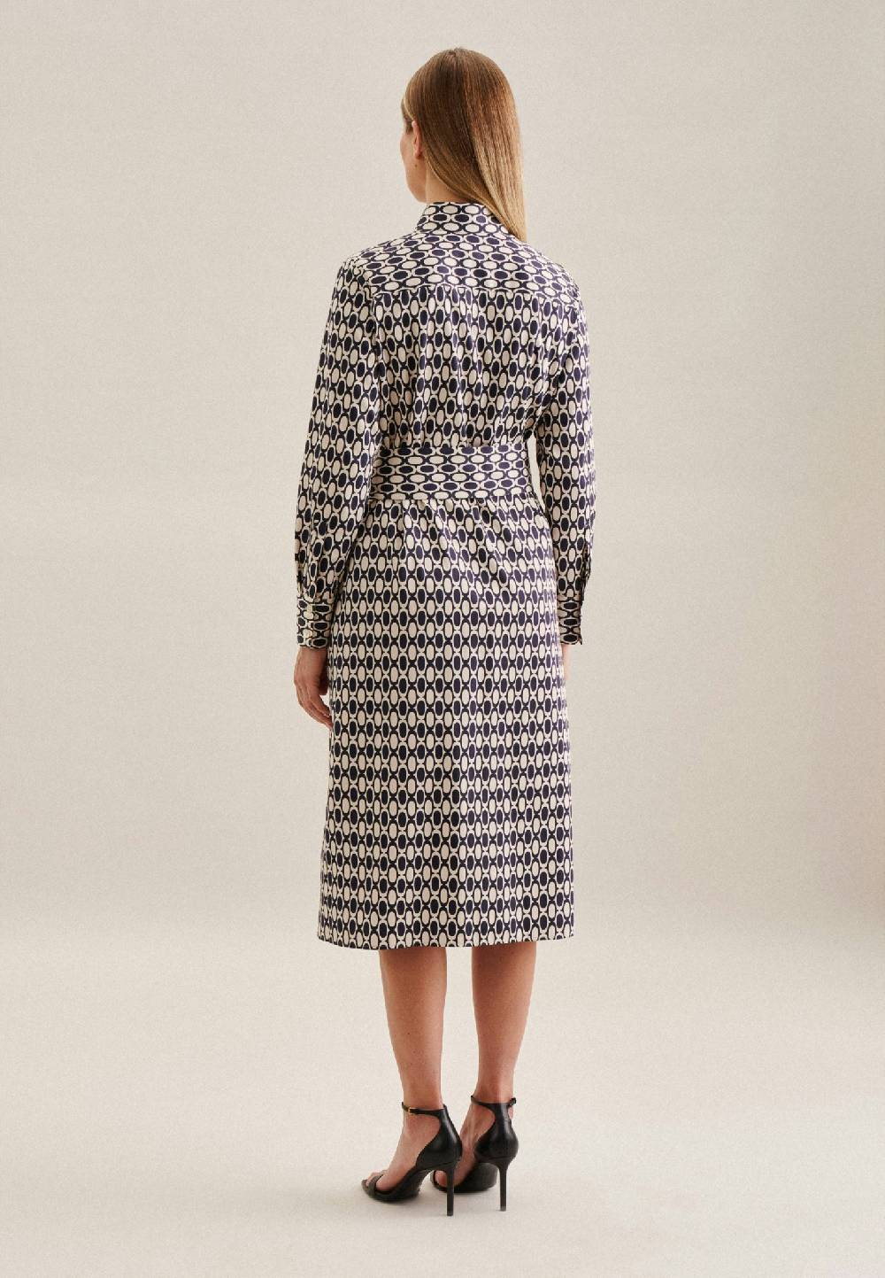 Studio Seidensticker Satin Midi Kleid