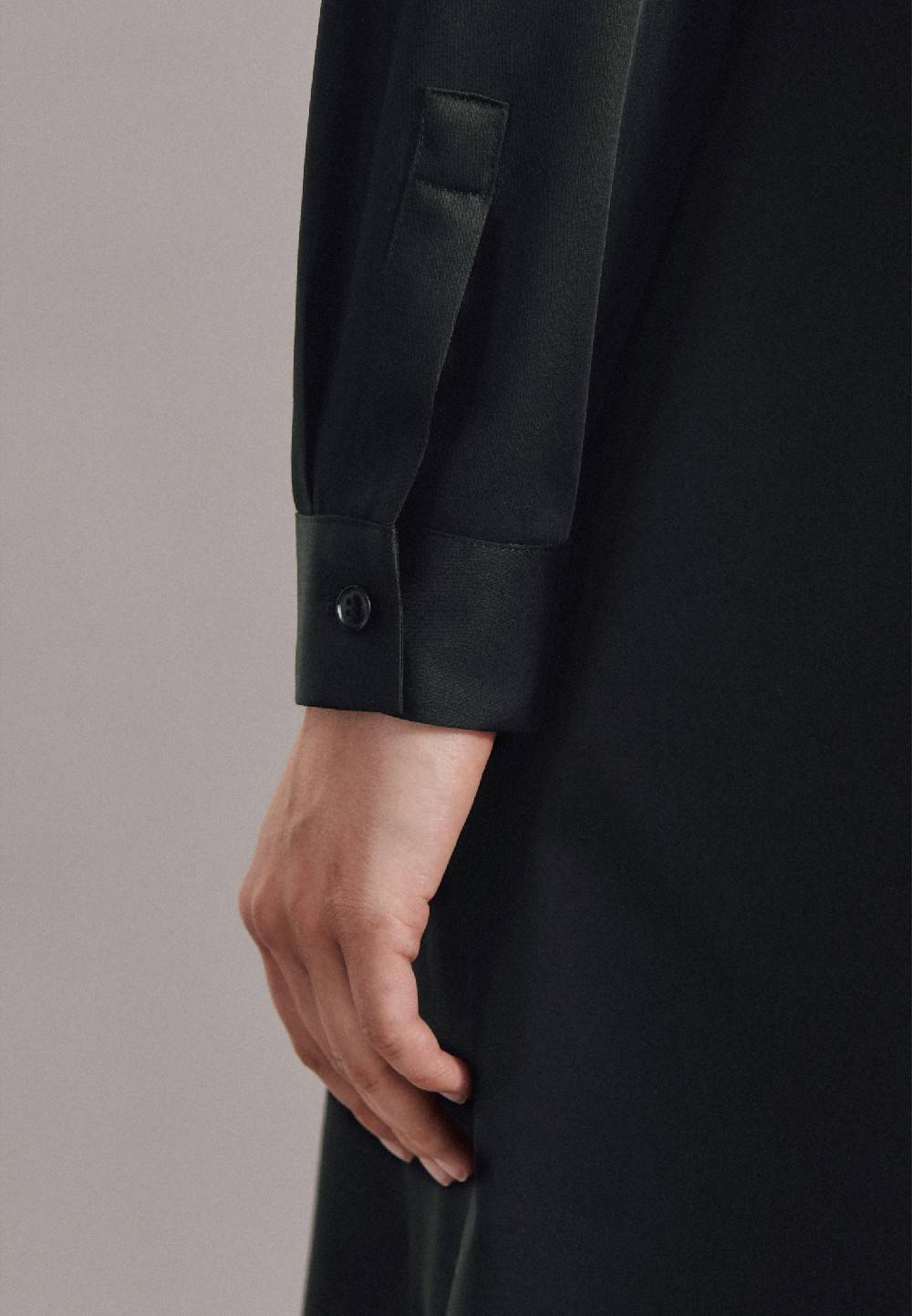 Studio Seidensticker Satin Midi Kleid