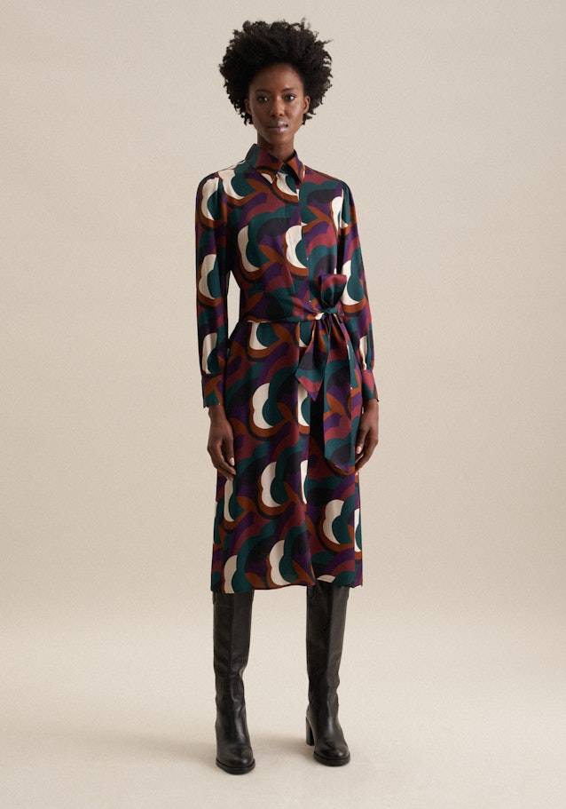 Studio Seidensticker Satin Midi Kleid