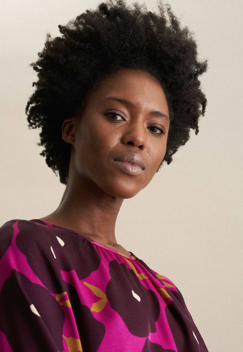 Studio Seidensticker Satin Midi Kleid