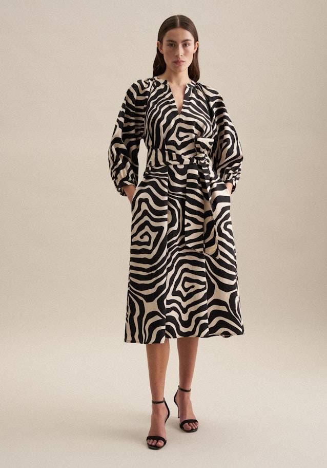 Studio Seidensticker Satin Midi Kleid