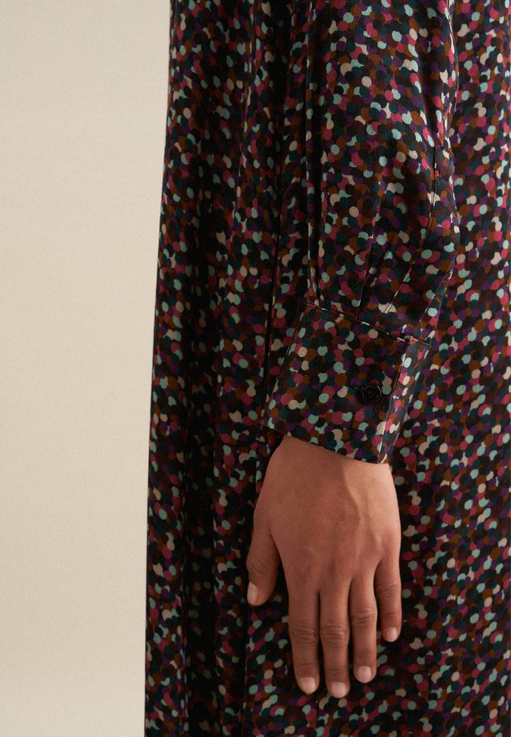 Studio Seidensticker Satin Midi Kleid