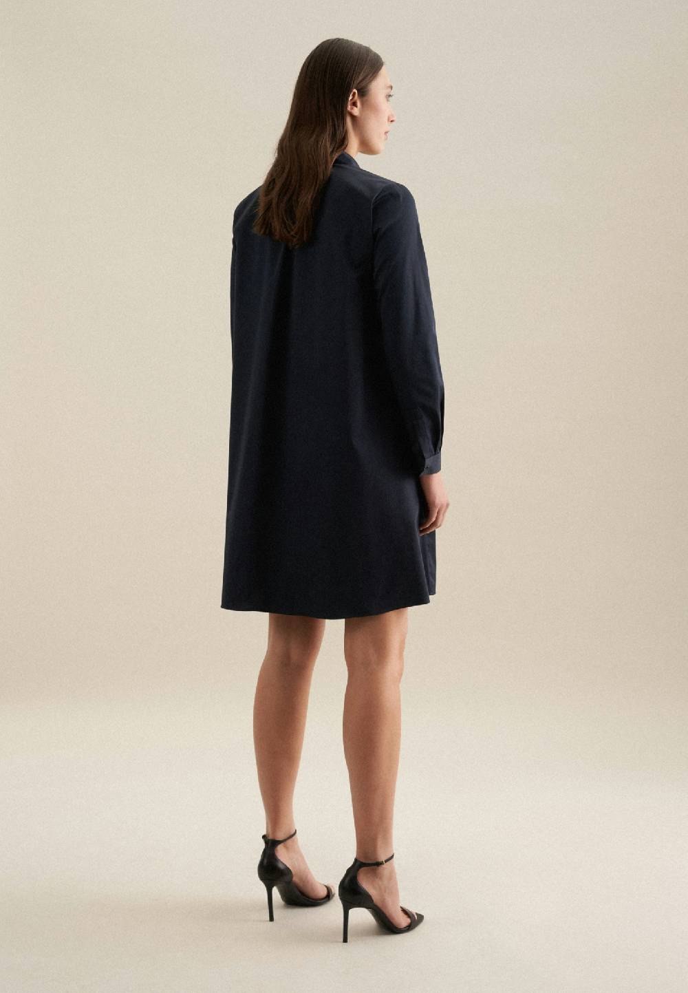 Studio Seidensticker Satin Midi Kleid