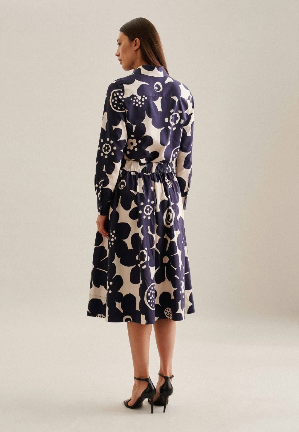 Studio Seidensticker Satin Midi Rock