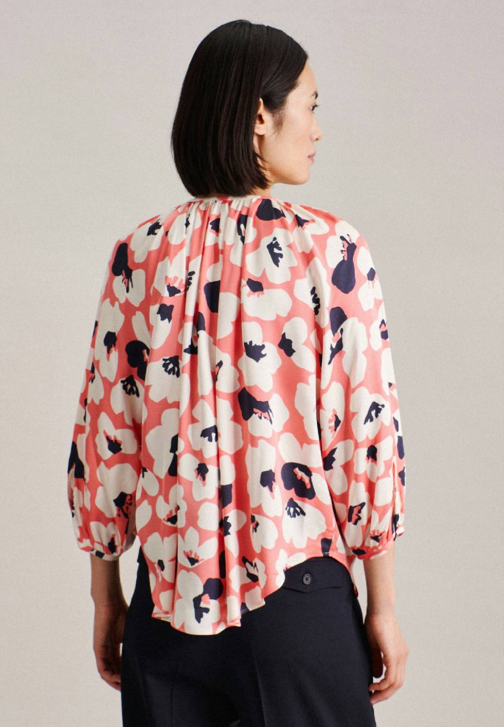 Studio Seidensticker Satin Schlupfbluse