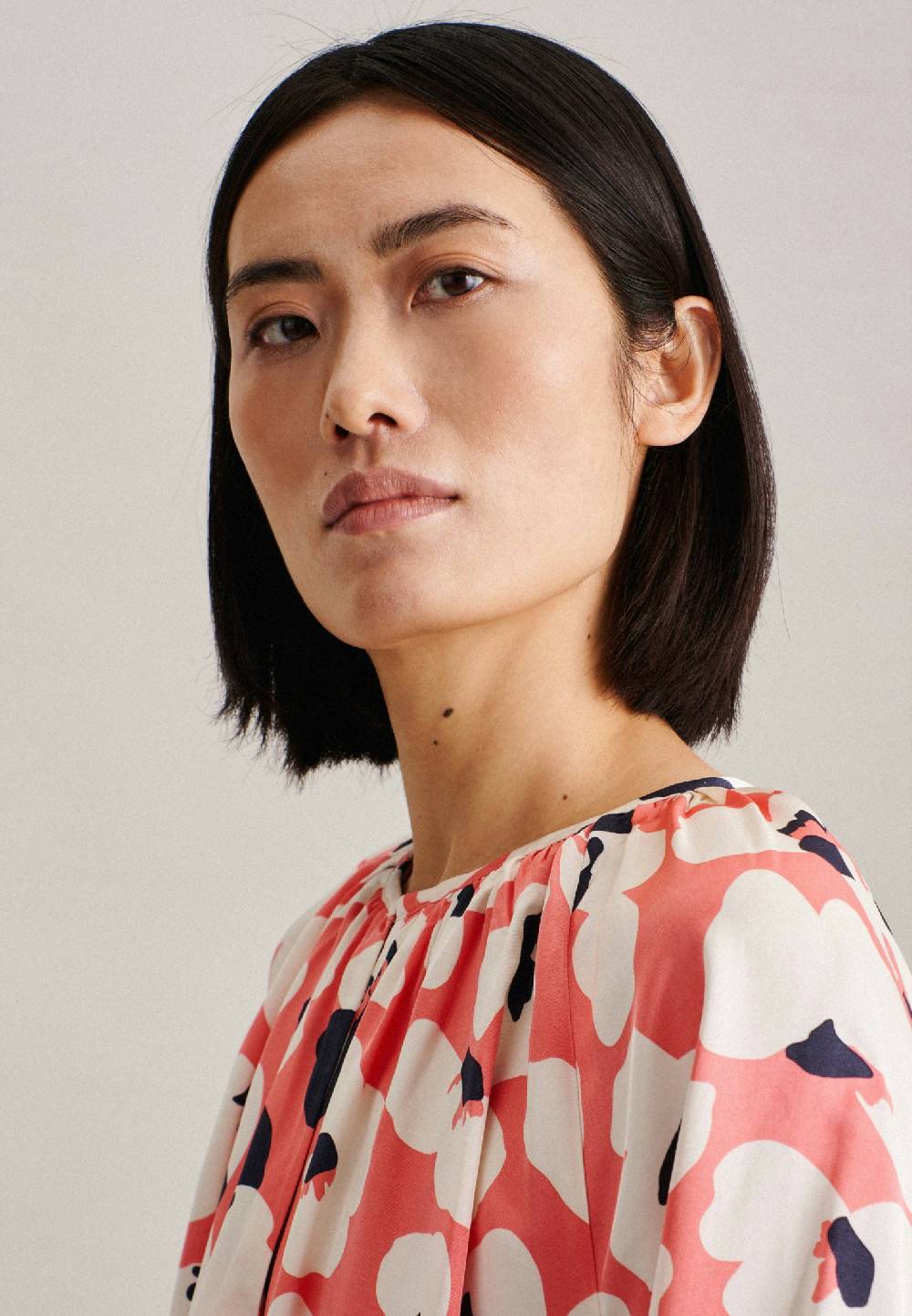 Studio Seidensticker Satin Schlupfbluse