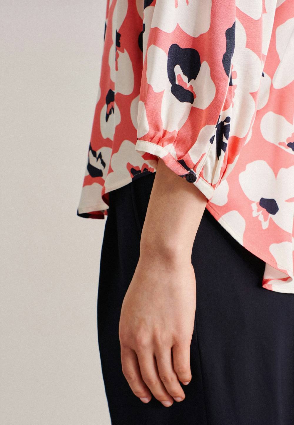 Studio Seidensticker Satin Schlupfbluse